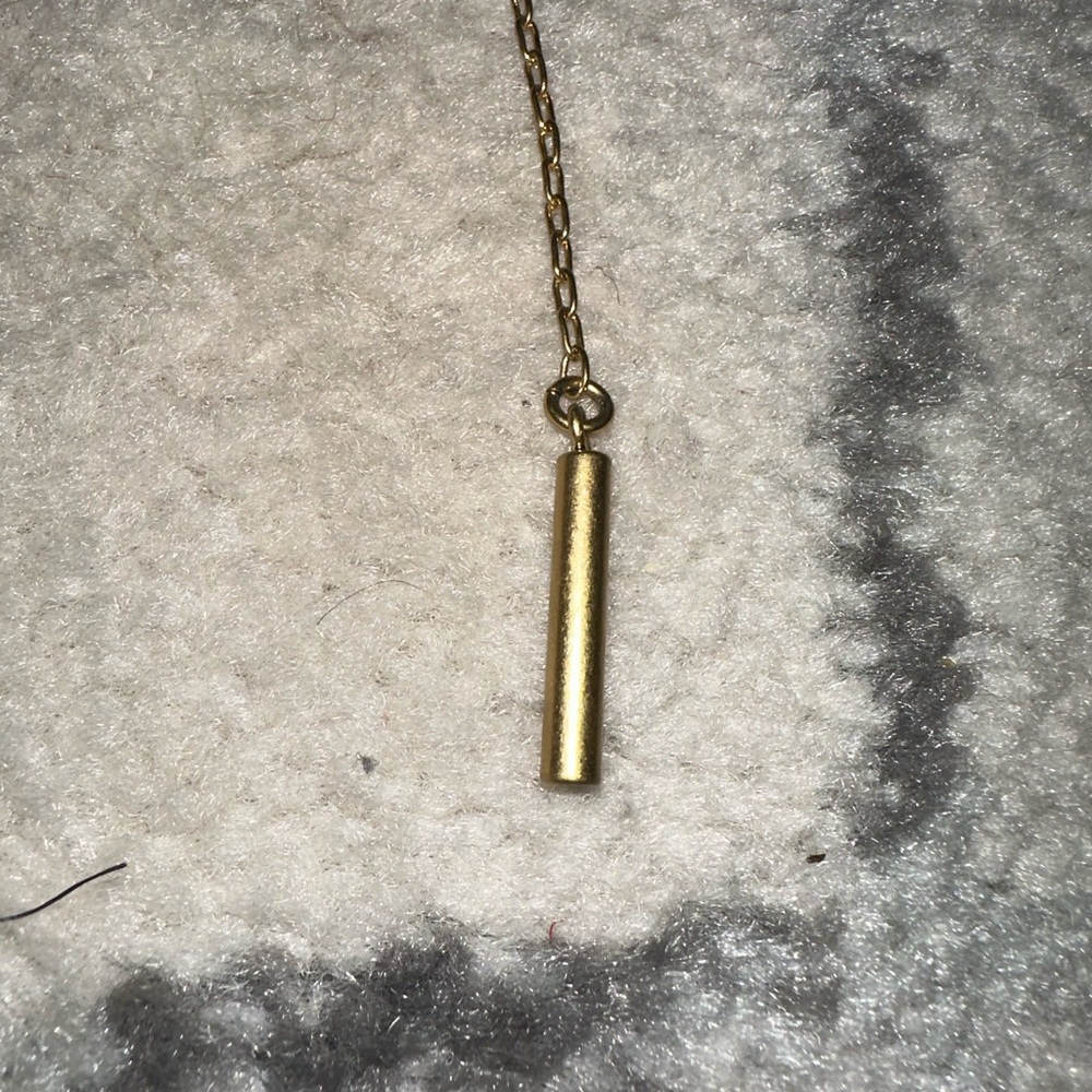 Madewell Gold Pendant Necklace